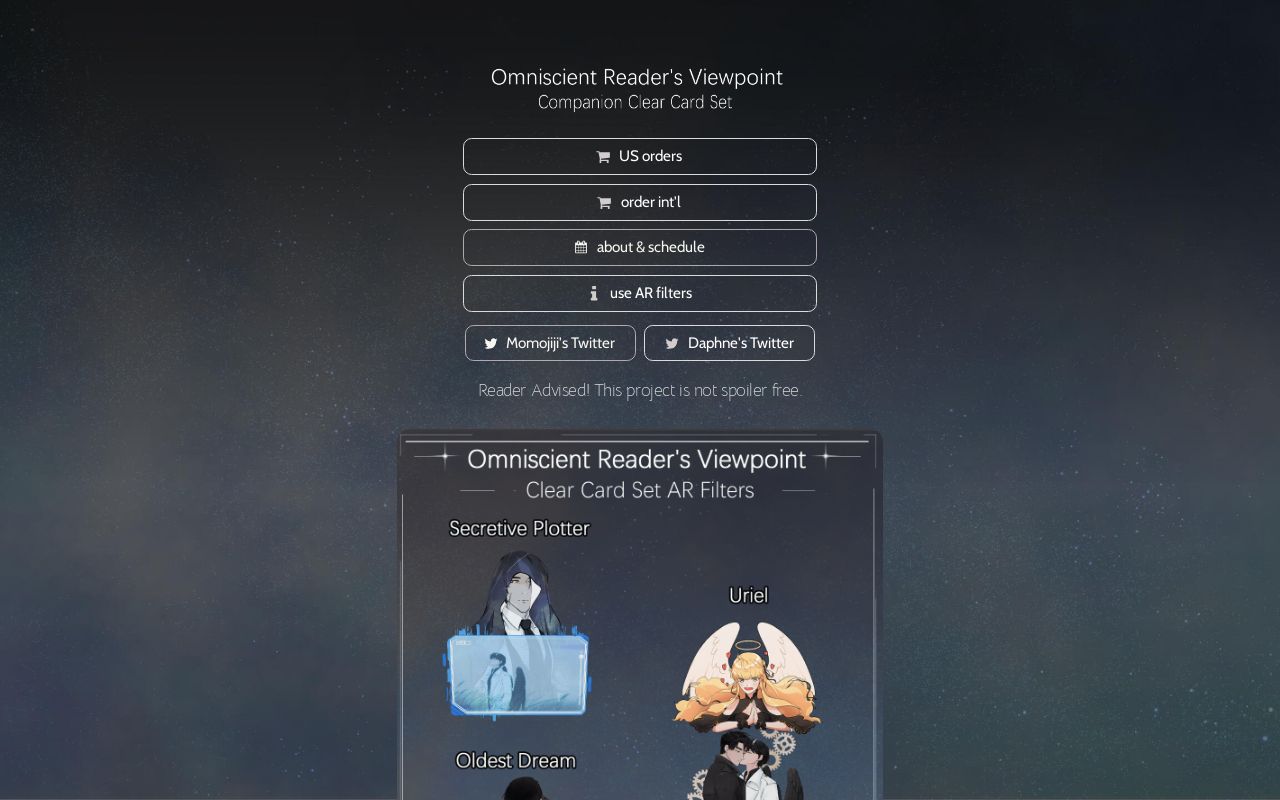 Momojiji & Daphne ORV Companion Cards